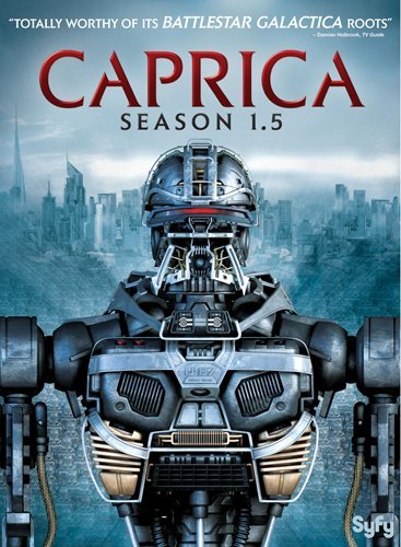 caprica dvd,season 1.5,caprica 1.5,dvd cover