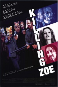 eric stoltz,killing zoe,movie poster