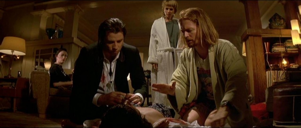 eric stoltz,john travolta,pulp fiction,rosanna arquette