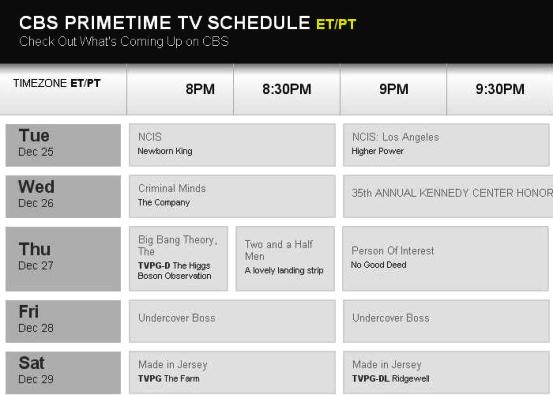 Made in Jersey schedule